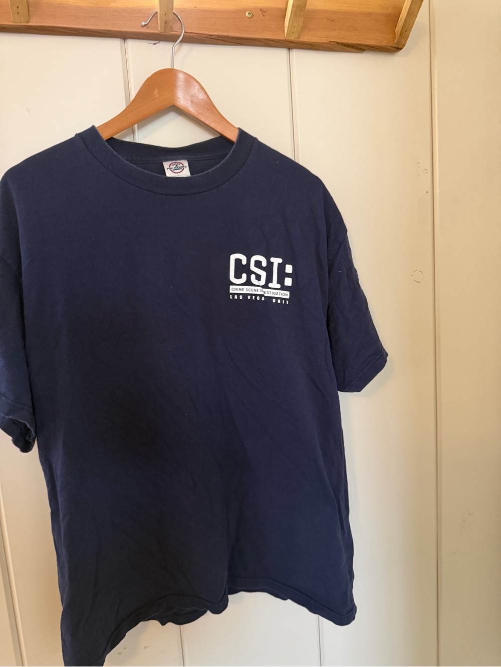Vintage Y2K CSI Crime Scene Investigation Las Vegas MGM Grand T-Shirt Adult L
